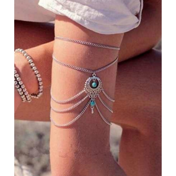 Boho Upper Arm Bracelet - Picture 2 of 5